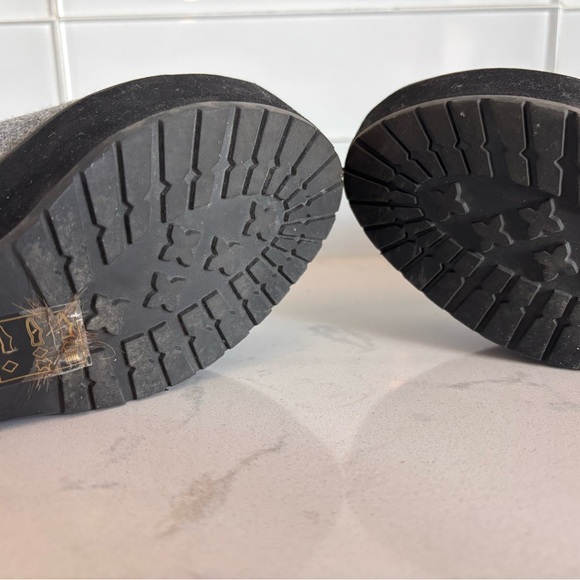 Shelly’s London Gray and Black Women's Ankle Boots - Picture 8 of 10